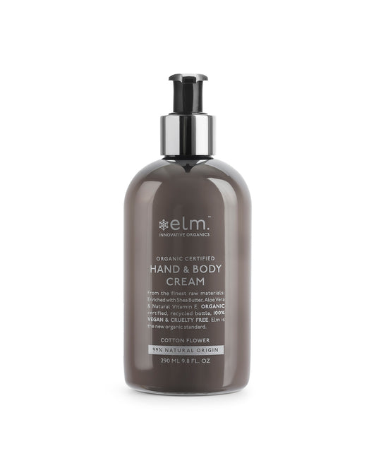 Elm Cotton Flower Hand & Body Cream (290ml)
