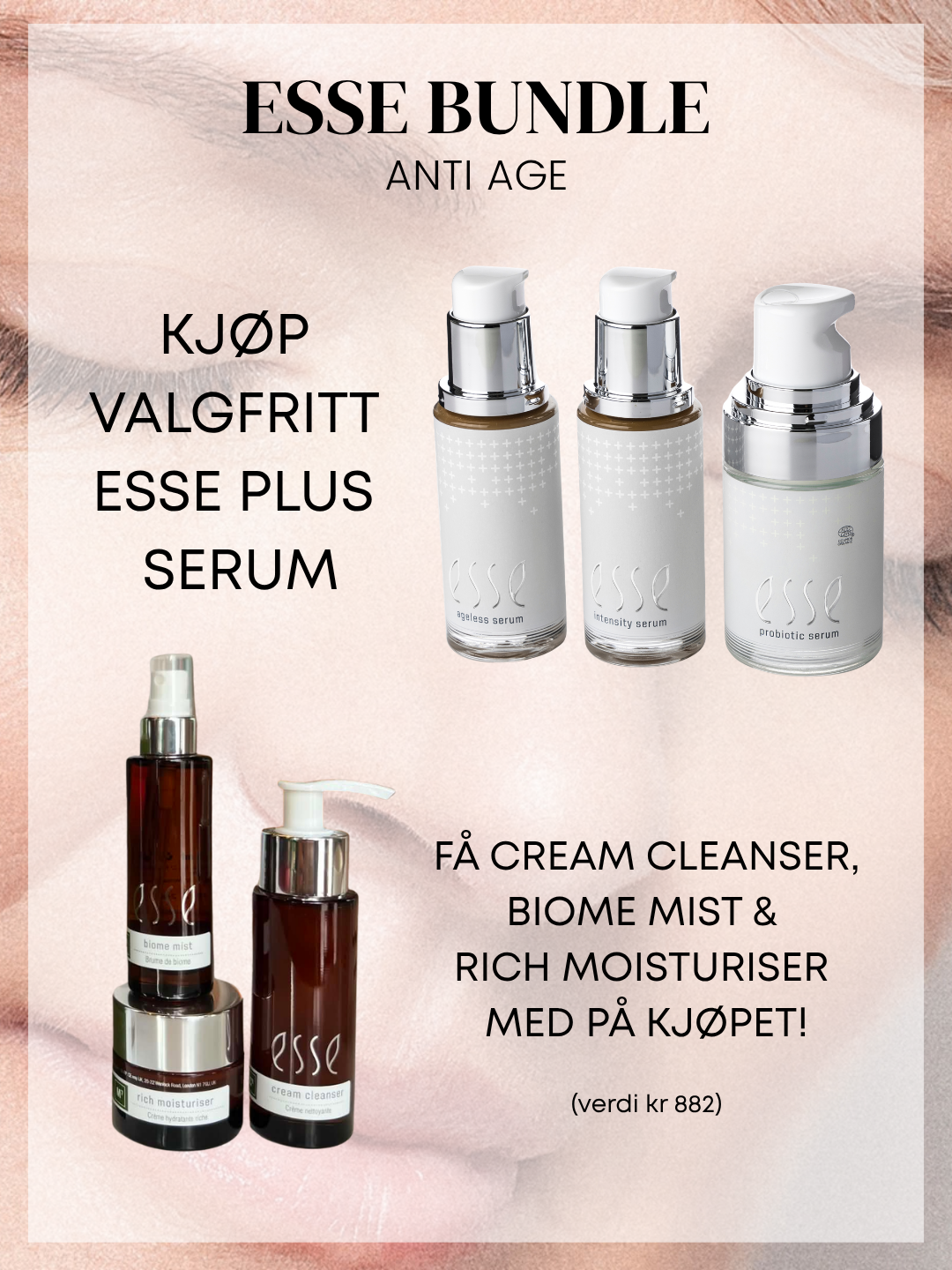 Høstpakke Esse: Intensity Serum + Cleanser/Mist/Moisturiser