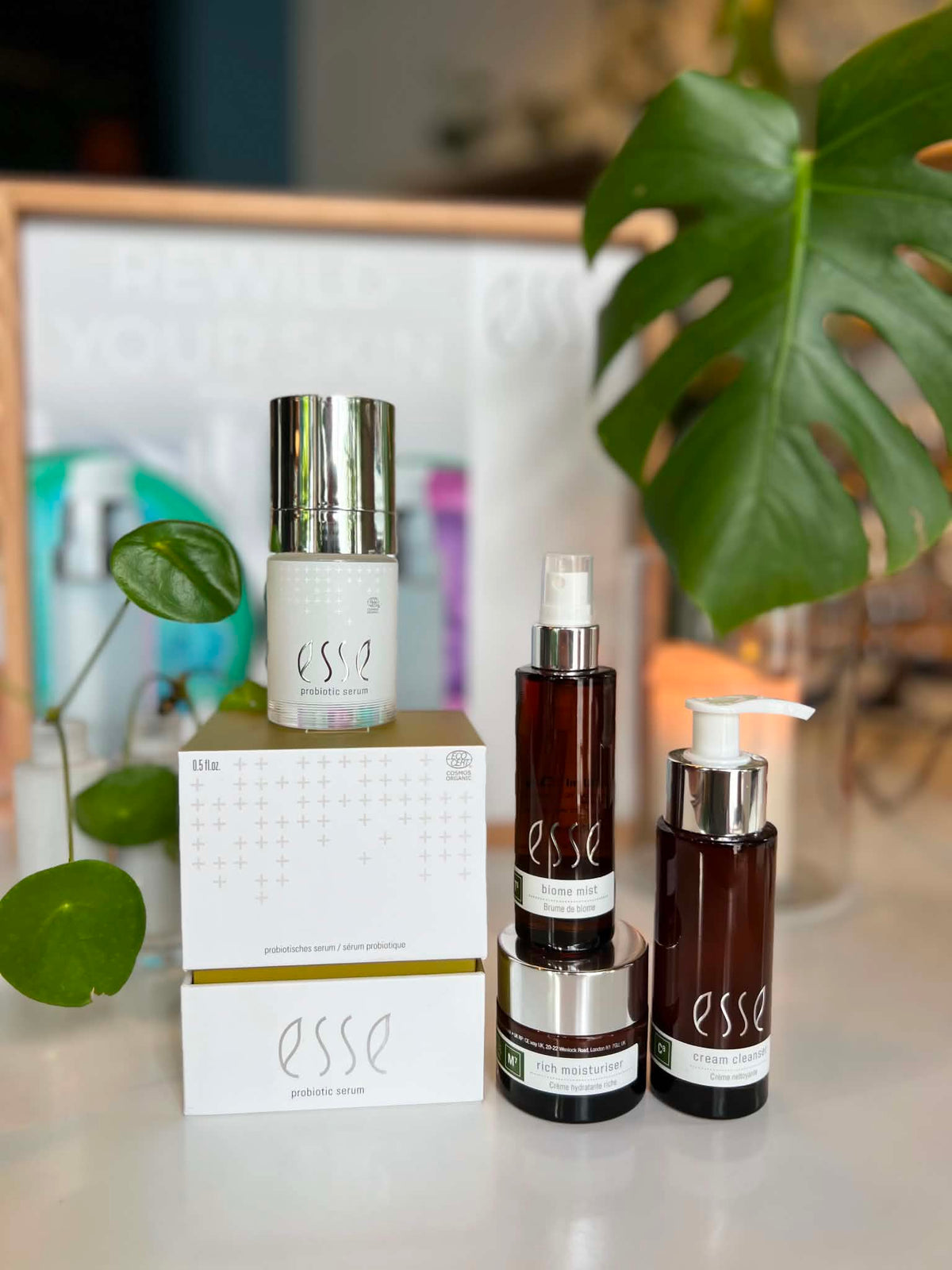 Høstpakke Esse: Probiotic Serum + Cleanser/Mist/Moisturiser